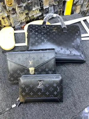 Louis Vuitton Quality Luxury Men Genuine Leather Bag