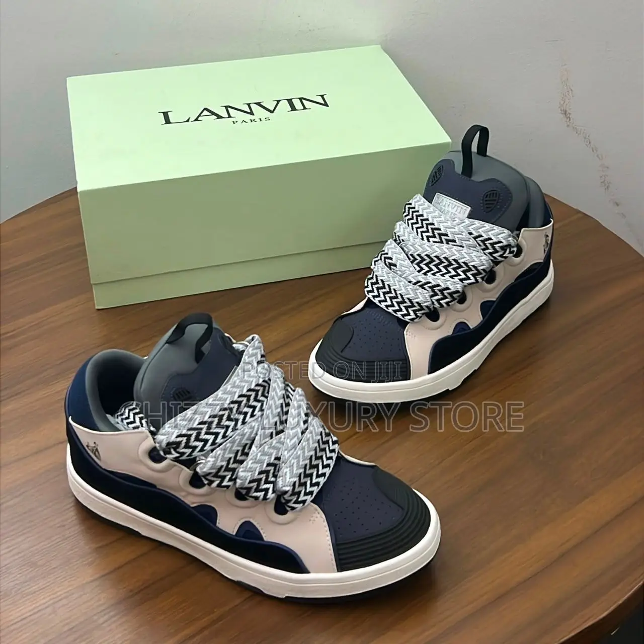 Lanvin Quality Luxury Men Sneakers