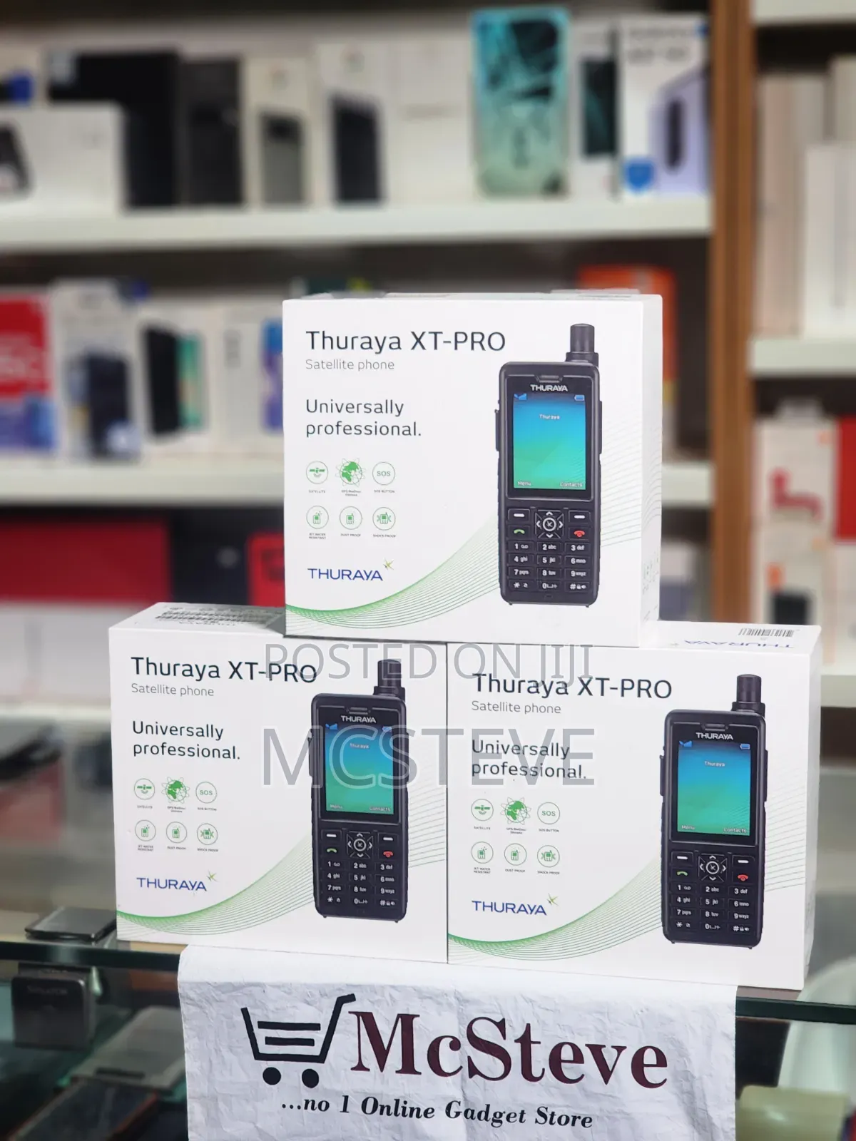 New Thuraya XT Pro Black