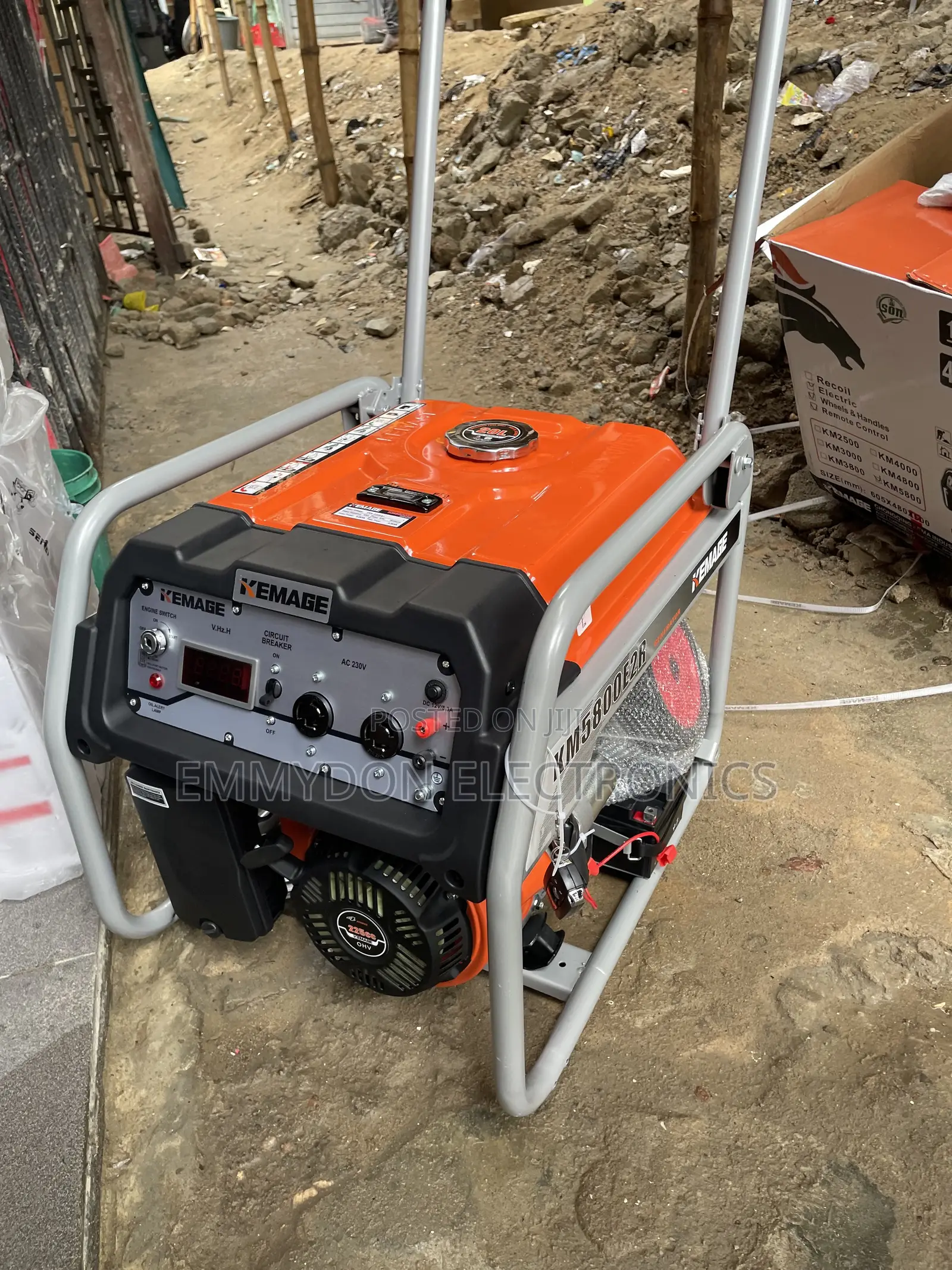 Kemage Km5800e2r Generator With Overload Protection