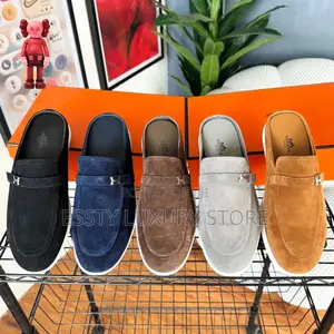 High Quality Luxury New Hermes Men Mule