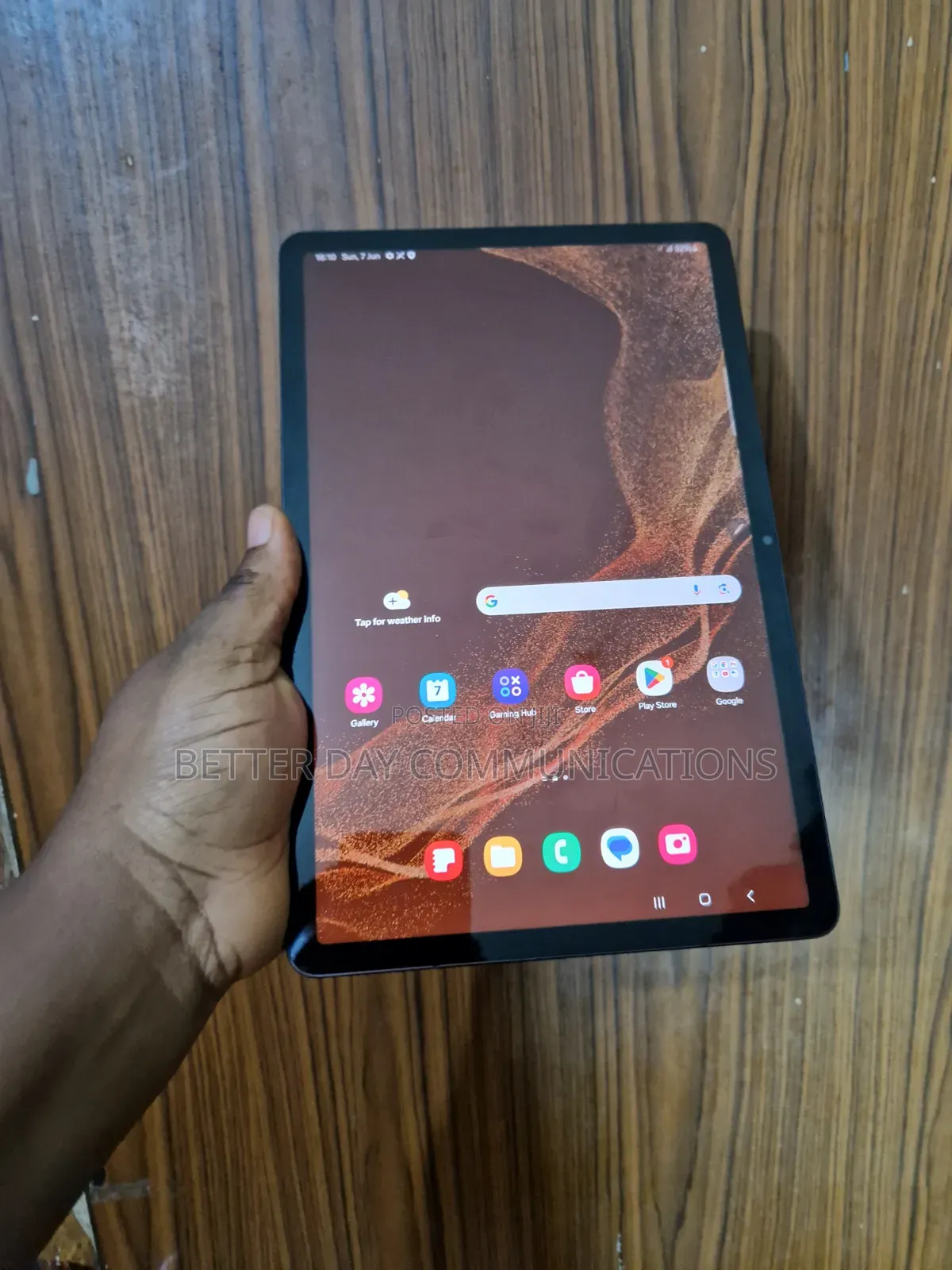 Samsung Galaxy Tab S8 256 GB Black
