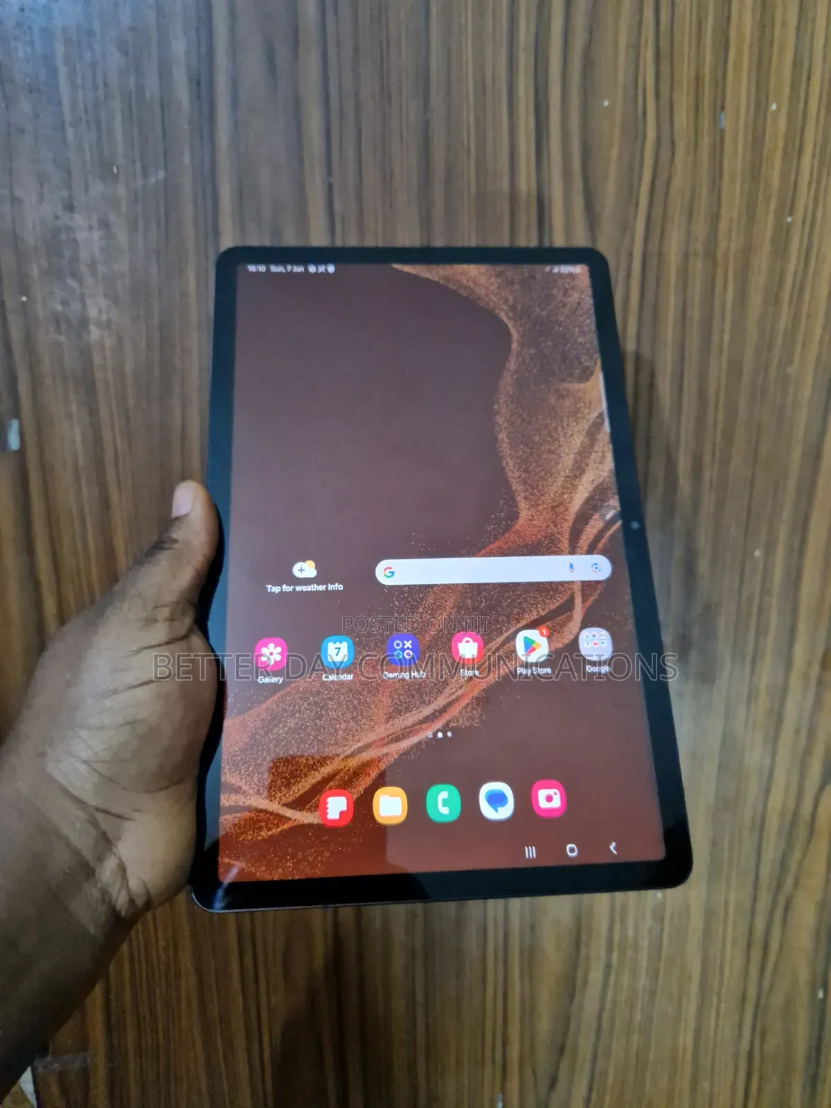 Samsung Galaxy Tab S8 256 GB Black