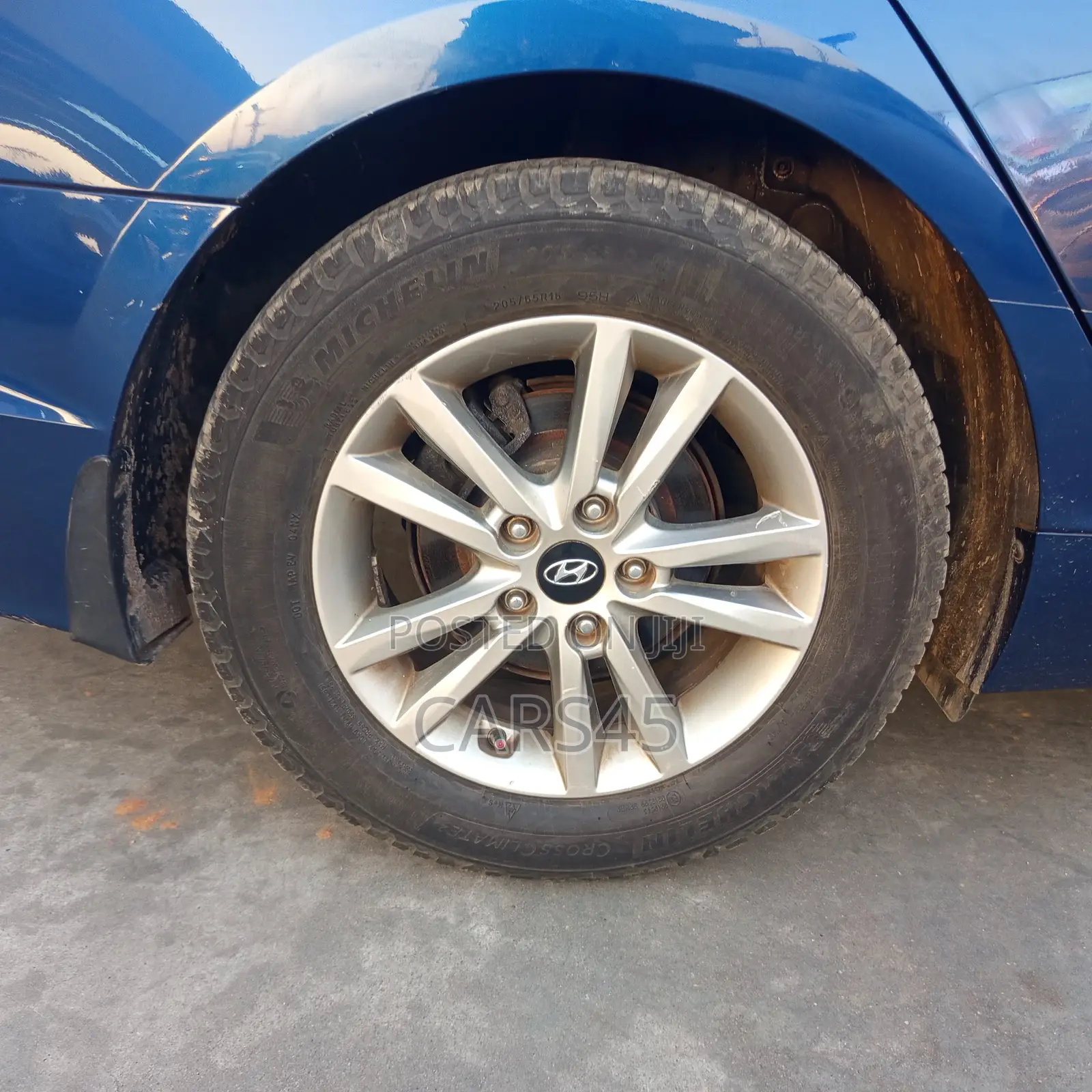 Hyundai Sonata 2015 Blue