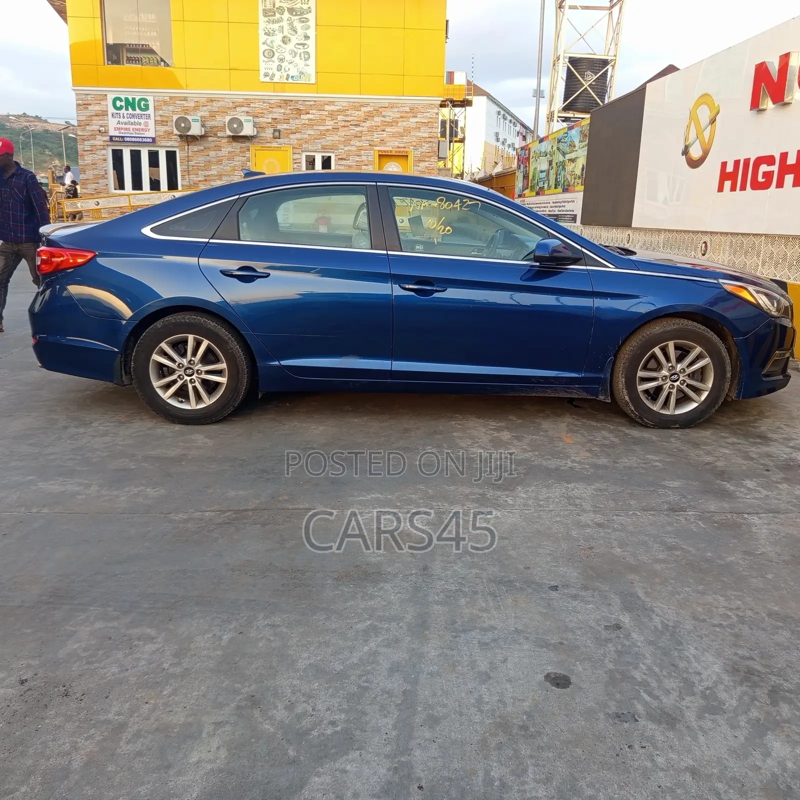 Hyundai Sonata 2015 Blue