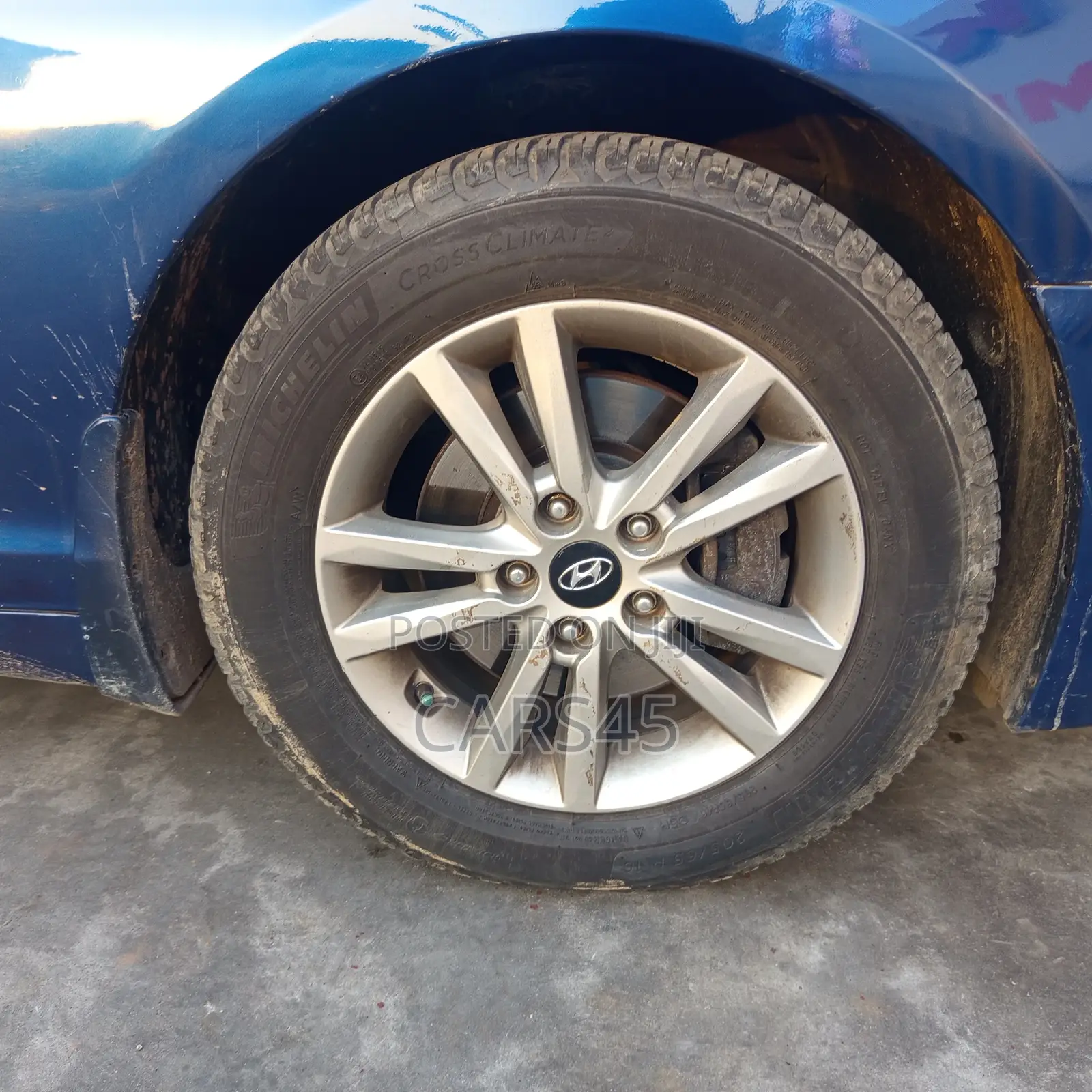Hyundai Sonata 2015 Blue