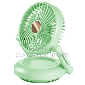 Portable Desktop/Wall Mounted Foldable Fan Usb Rechargeable Tw