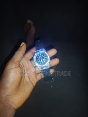 This Watch Is Commonly Known as a Geneva Luminous Led Diamond Watch.