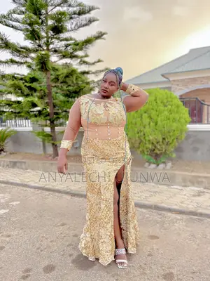 Royal Gold Sequin Gown