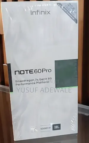 New Infinix Note 60 Pro 256 GB