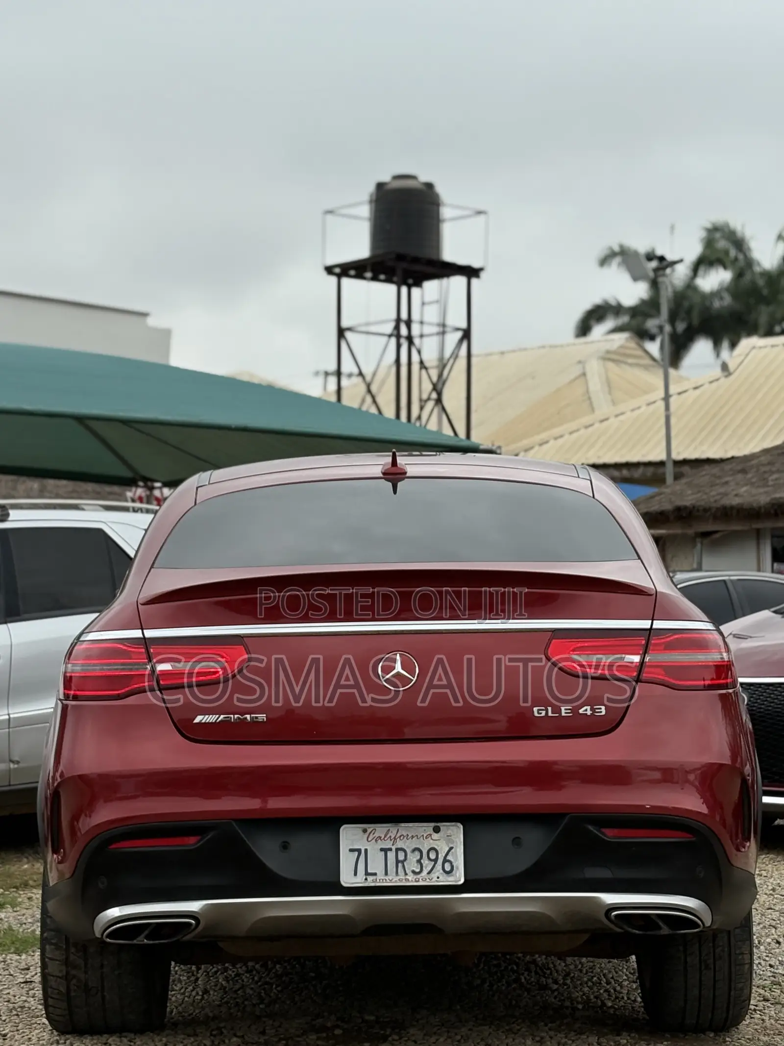 Mercedes-Benz GLE-Class 2017 Red