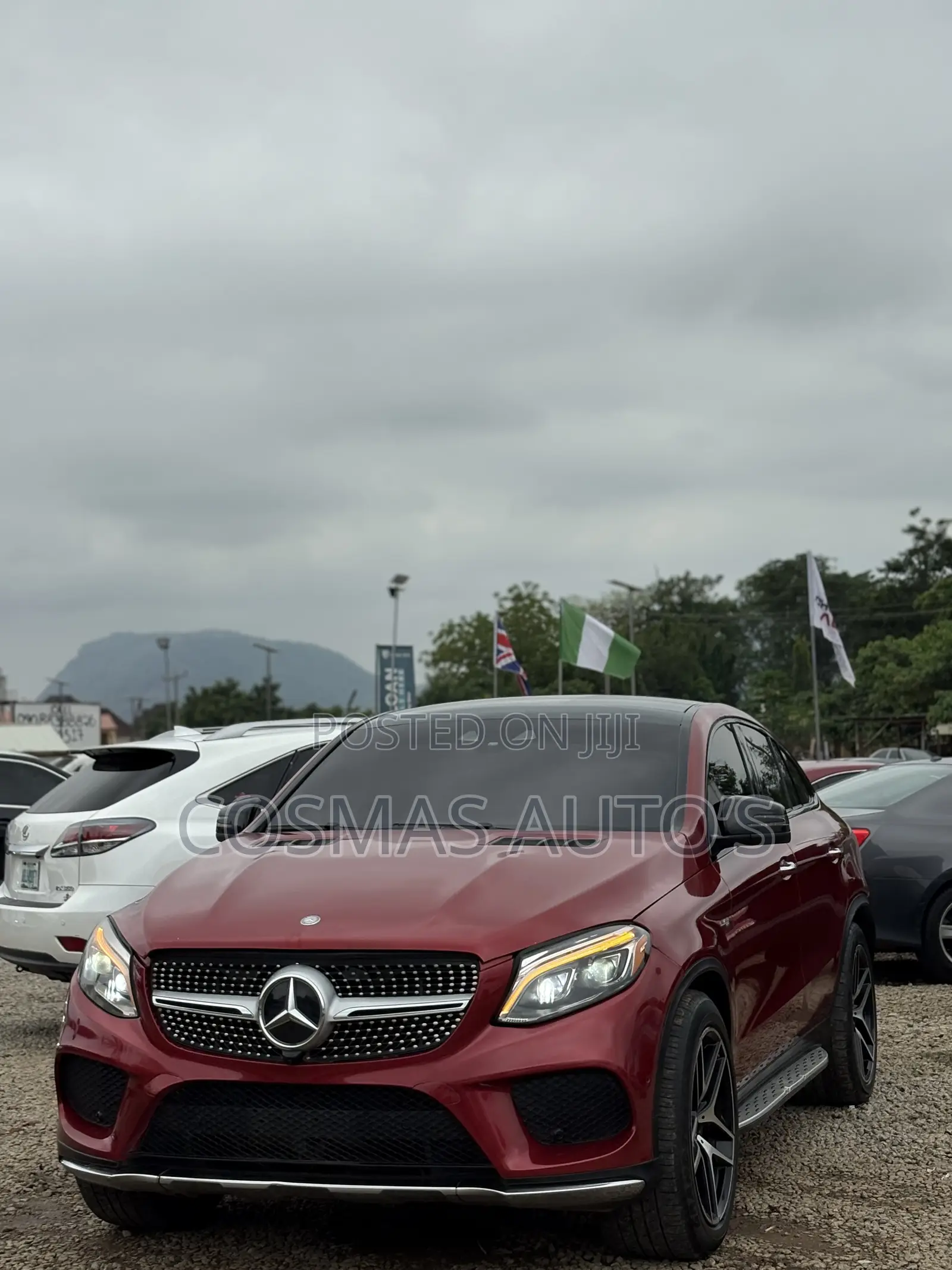 Mercedes-Benz GLE-Class 2017 Red