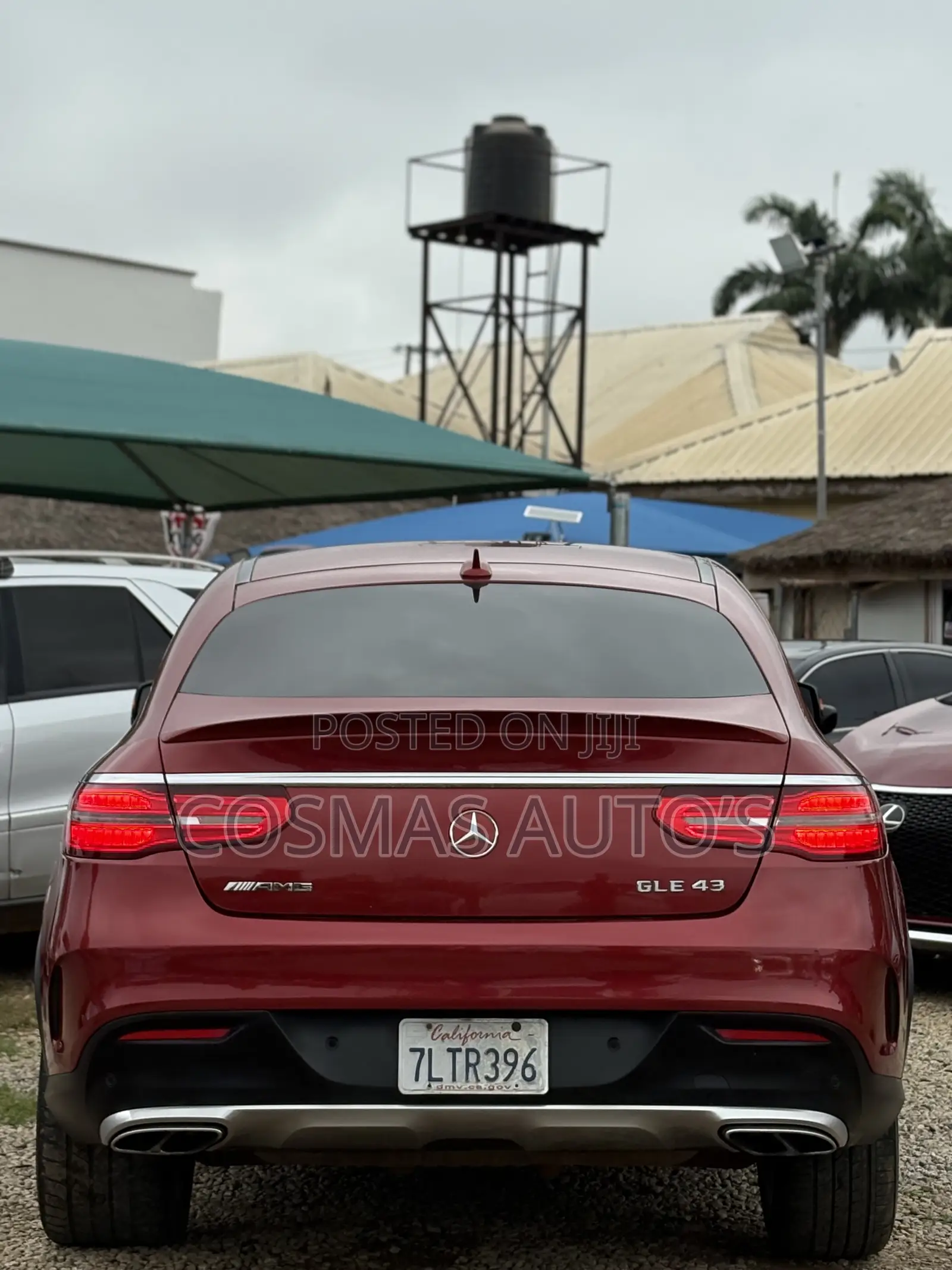 Mercedes-Benz GLE-Class 2017 Red