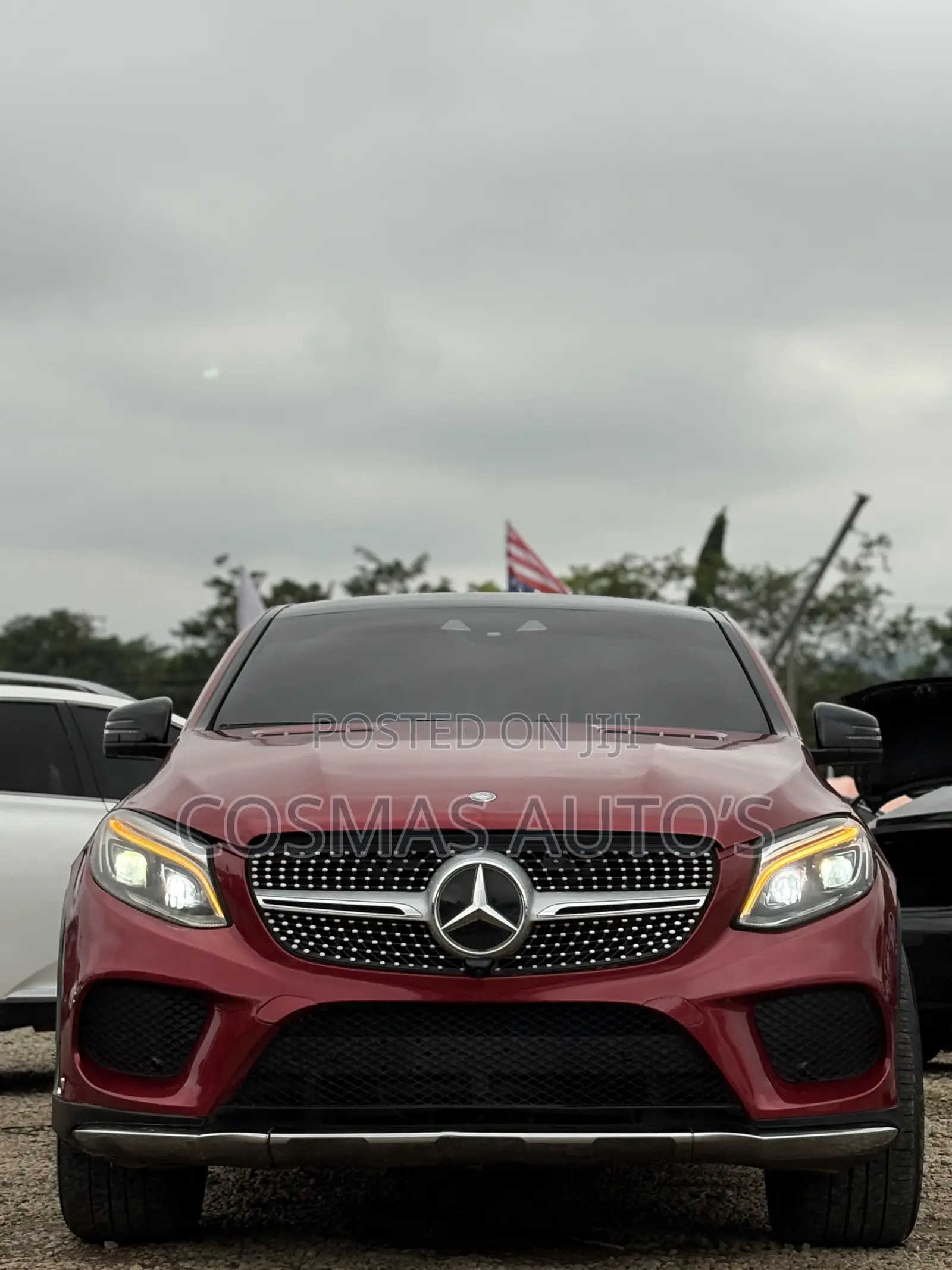 Mercedes-Benz GLE-Class 2017 Red
