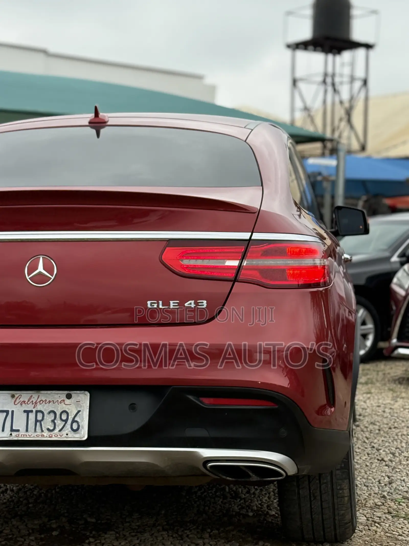 Mercedes-Benz GLE-Class 2017 Red