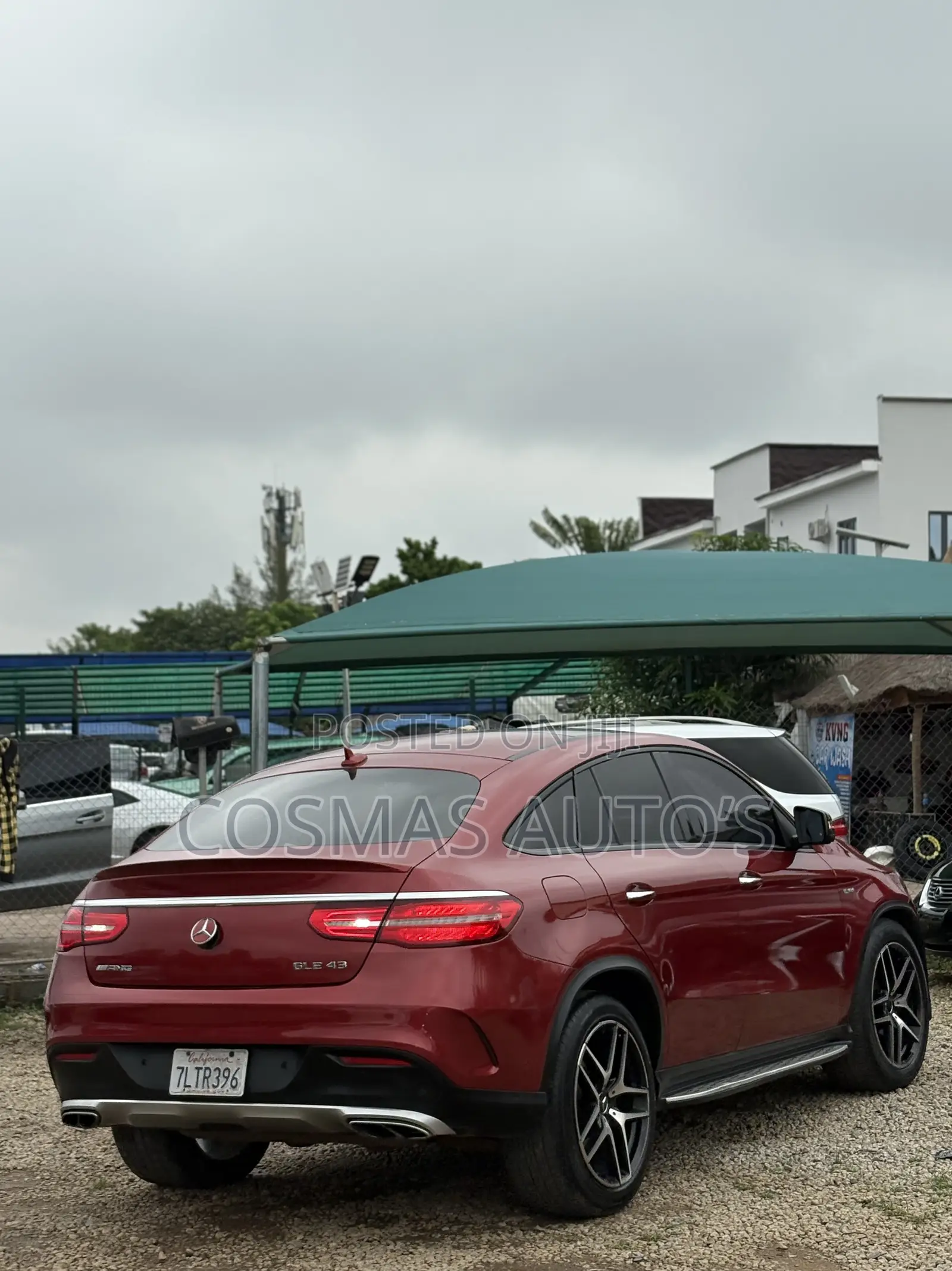 Mercedes-Benz GLE-Class 2017 Red