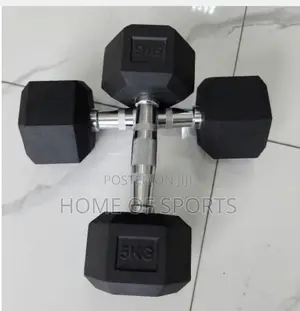 5kg Hexagon Dumbbell