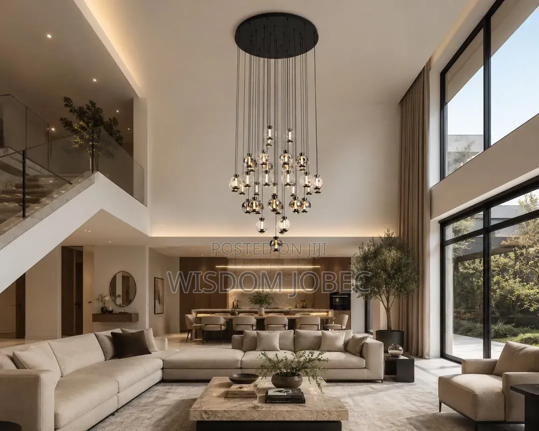 Led Dropping Pendant Chandelier