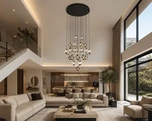 Led Dropping Pendant Chandelier
