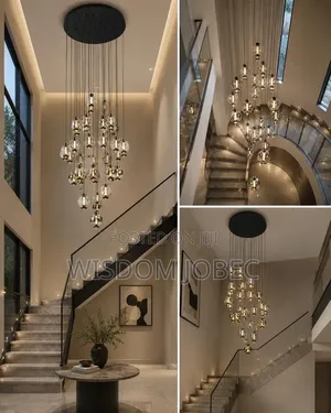 Led Dropping Pendant Chandelier