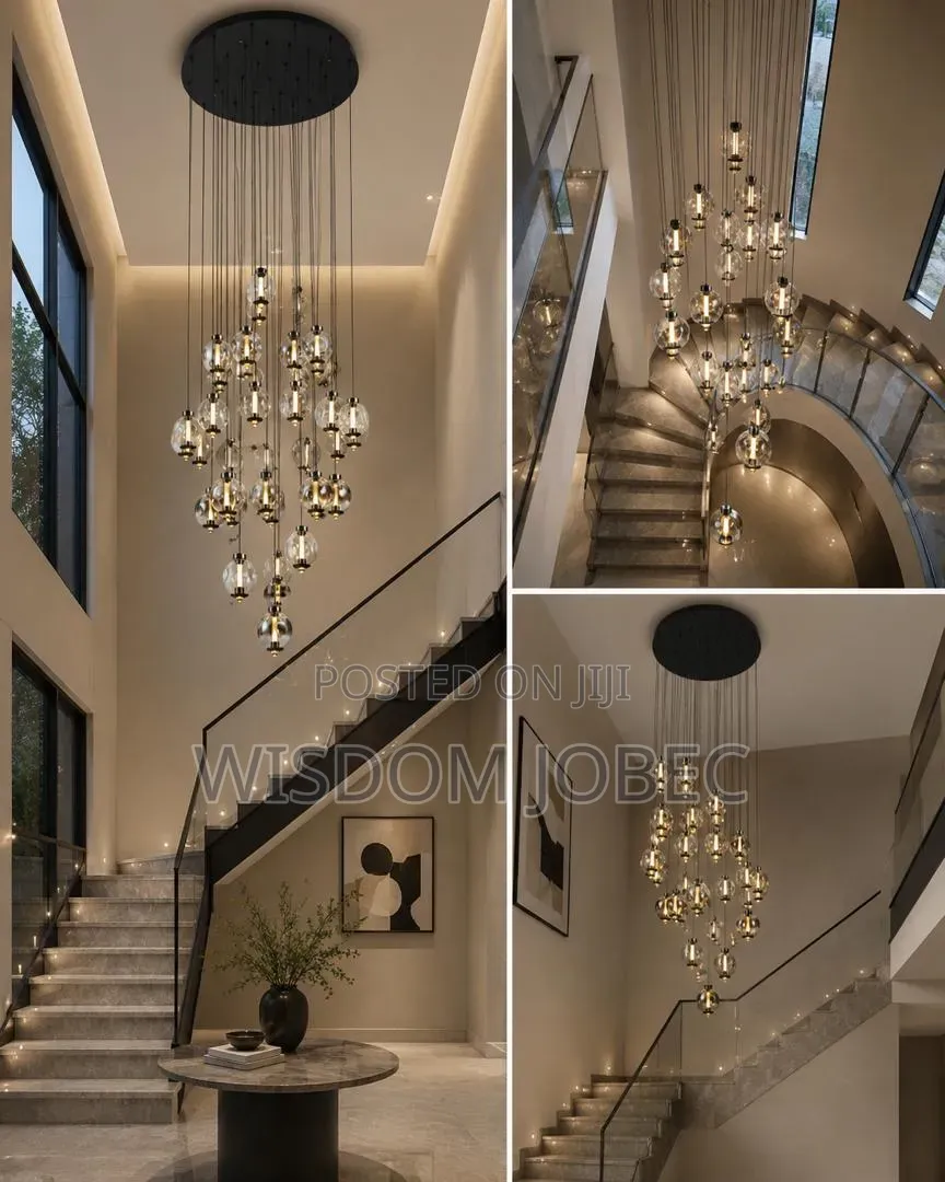 Led Dropping Pendant Chandelier