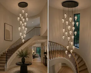 Led Dropping Pendant Chandelier