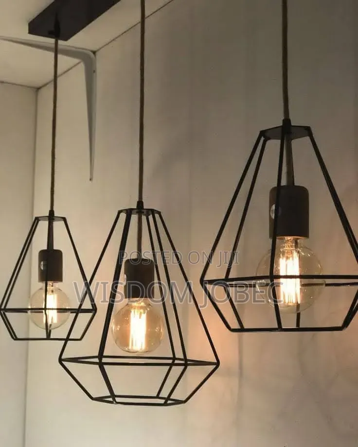 Pendant Black Body With Bulb