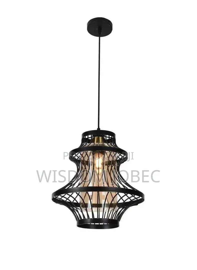 Pendant Black Body With Bulb