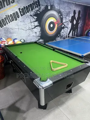 Premium British Coin Snooker Table