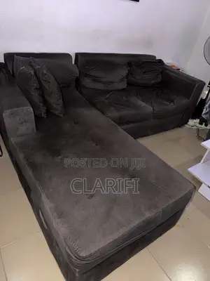 6 Seater Coffee Brown Sitting Room Sofa