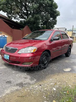 Toyota Corolla 2007 Burgundy