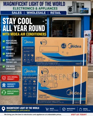 Midea 1.5hp Split Air Conditioner (Msaf-12crn1)