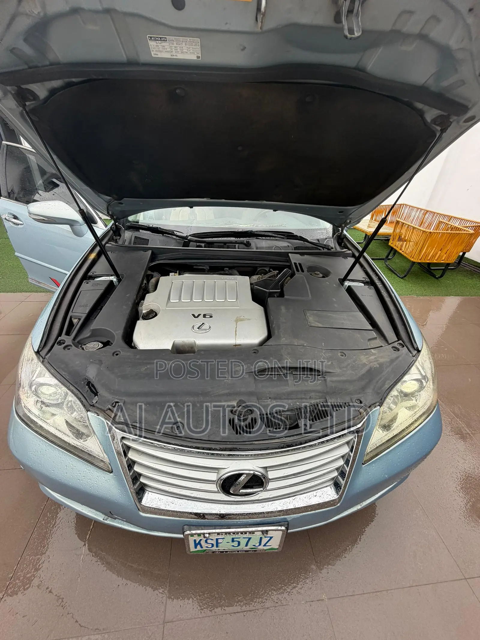 Lexus ES 350 2011 Blue