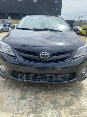 Toyota Corolla 2012 Black