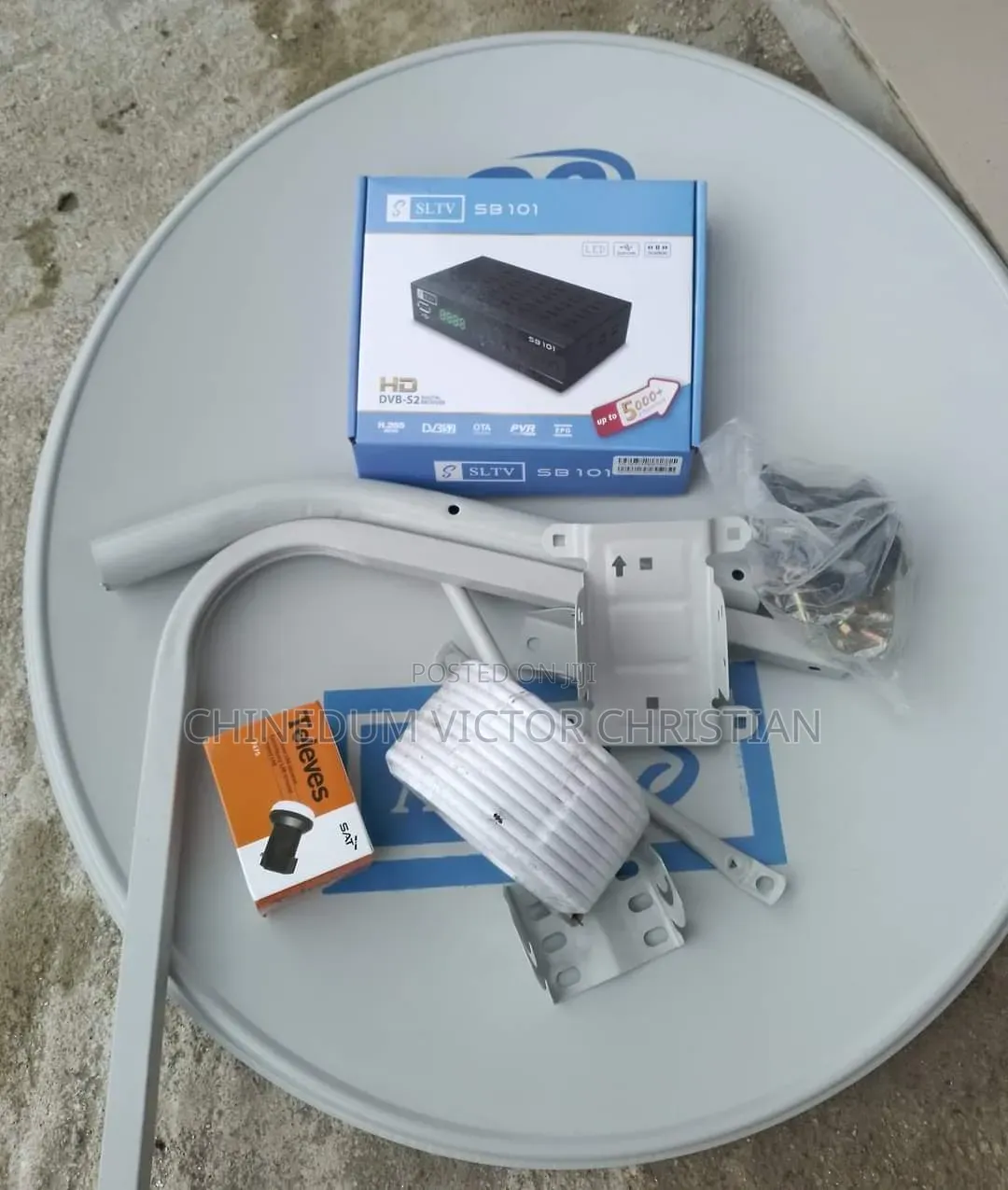 Sltv Decoder And Its Complete Accessories
