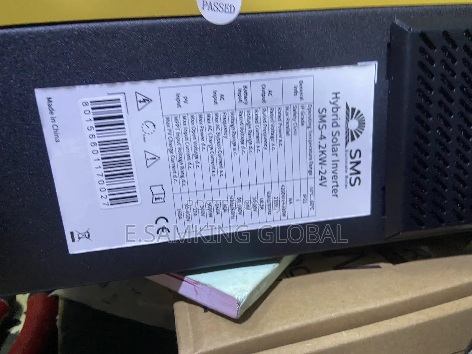 4.2kva SMS Solar Inverter