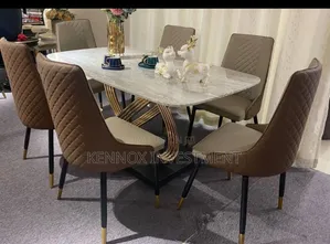4 Seaters High Quality Marble Dining