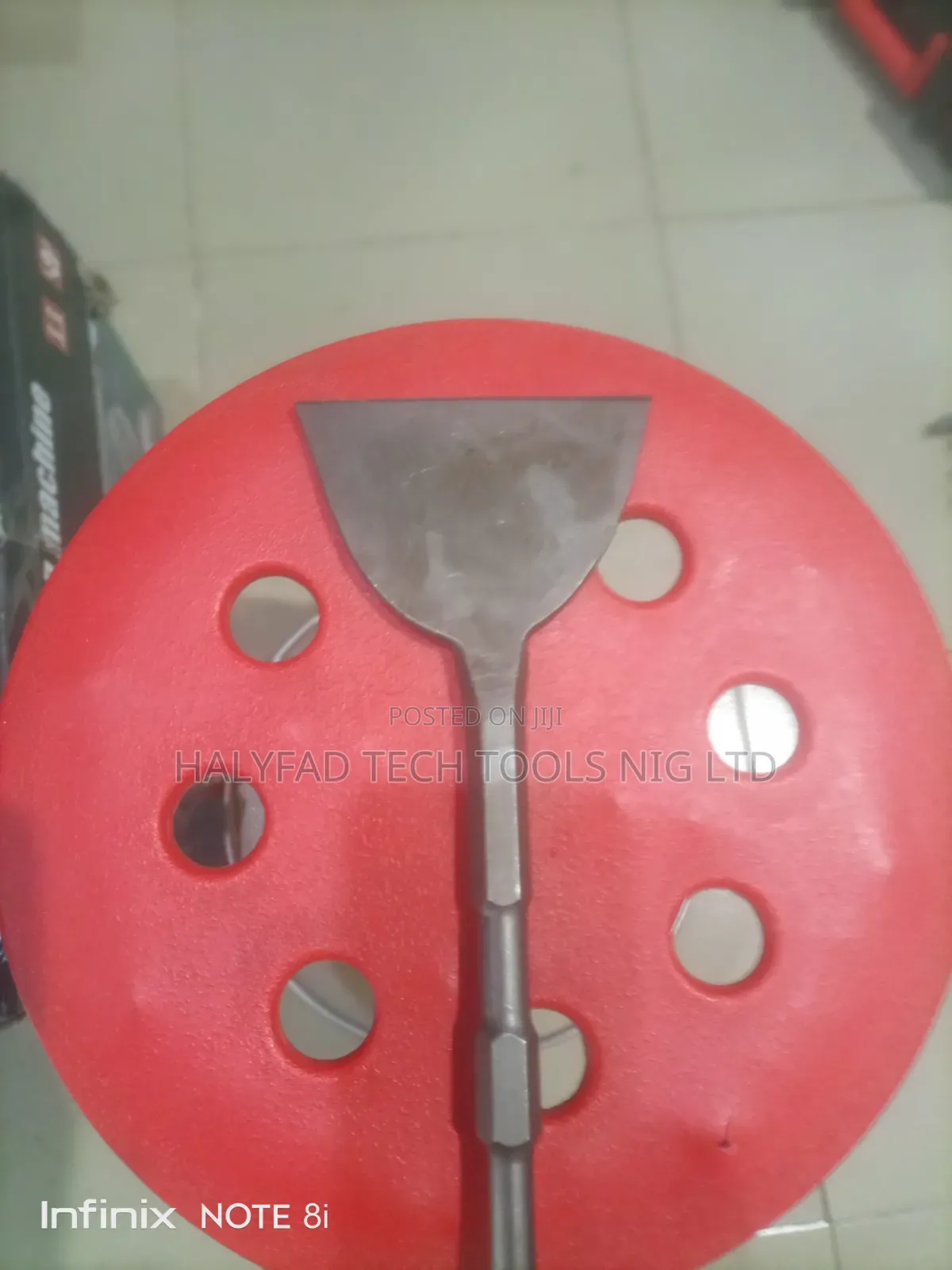 Heavy Duty Hex Shank Widened Chisel