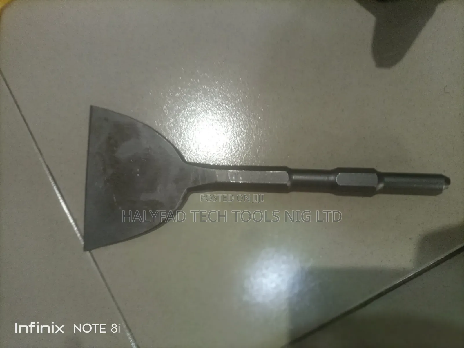 Heavy Duty Hex Shank Widened Chisel