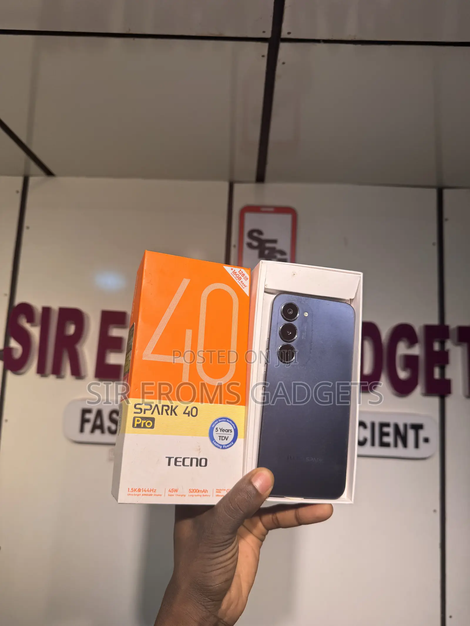Tecno Spark 40 Pro 128 GB Blue