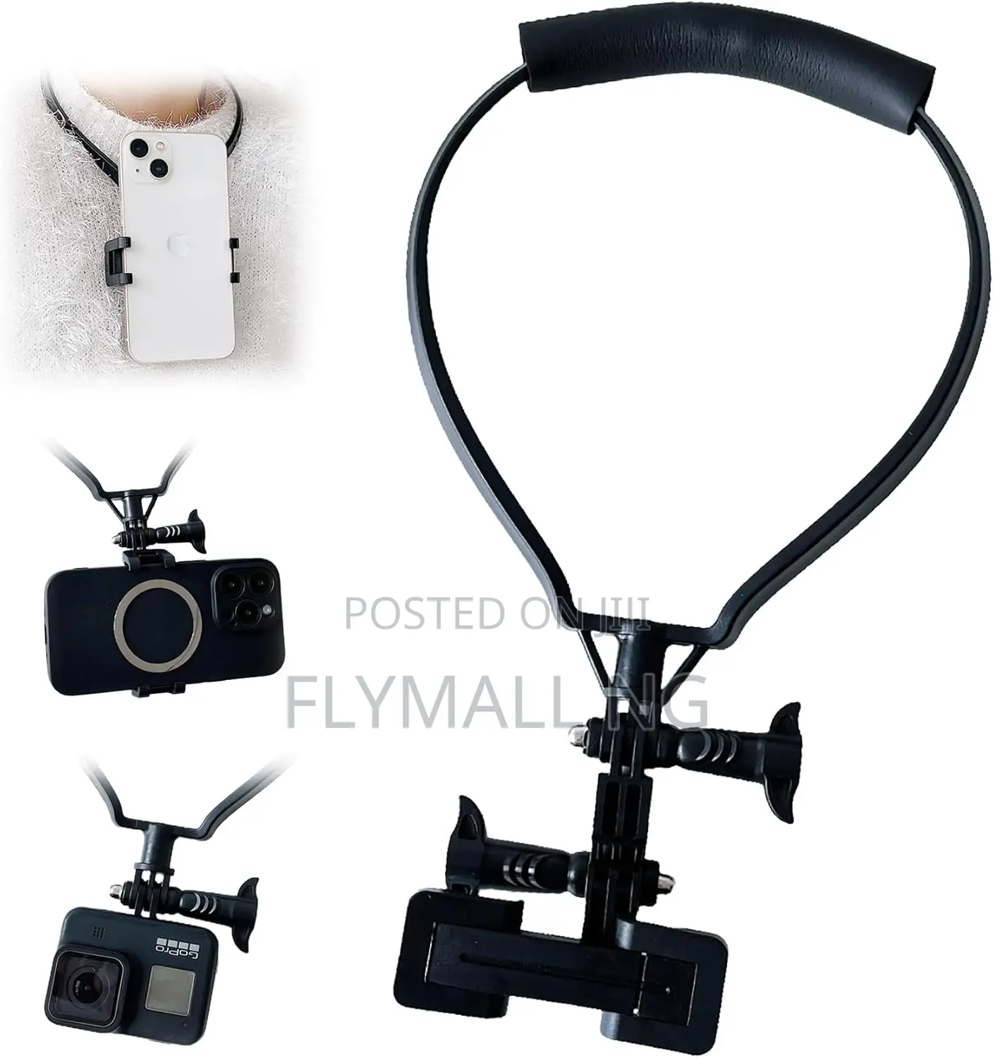 Portable Neck Strap Mount for Action Camera Phone