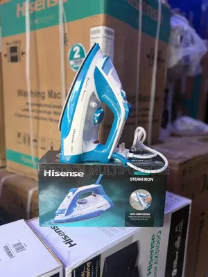 Hisense 2200w Steam Iron With Anti-Drip Anti-Calc Systems