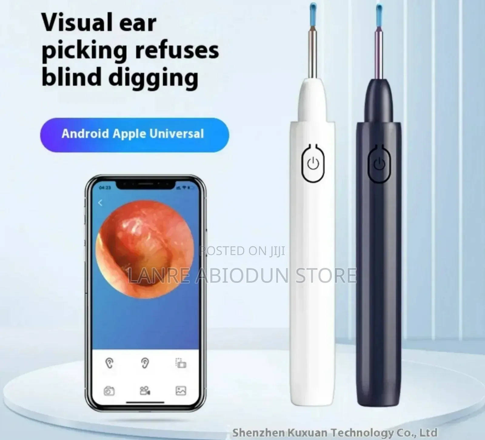 Wireless Visible Ear Picking Deep Camera