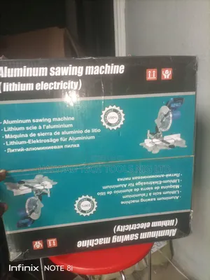 Aluminum Cutting Cordless Battery Miter Saw Machine