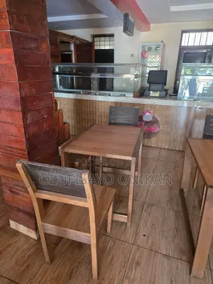 2 Seater Wooden Table and Chairs (2 Sets)