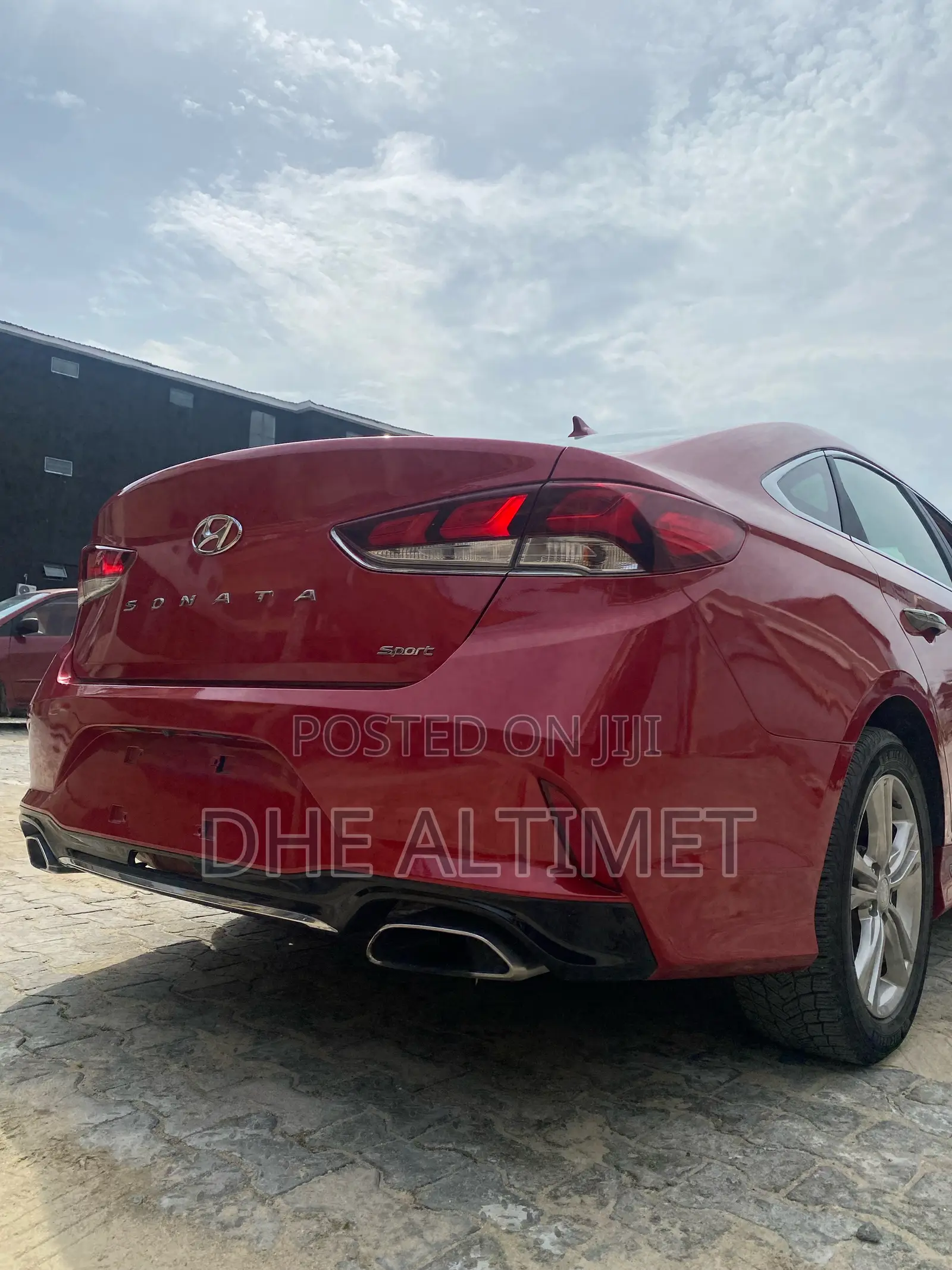 Hyundai Sonata 2018 Red