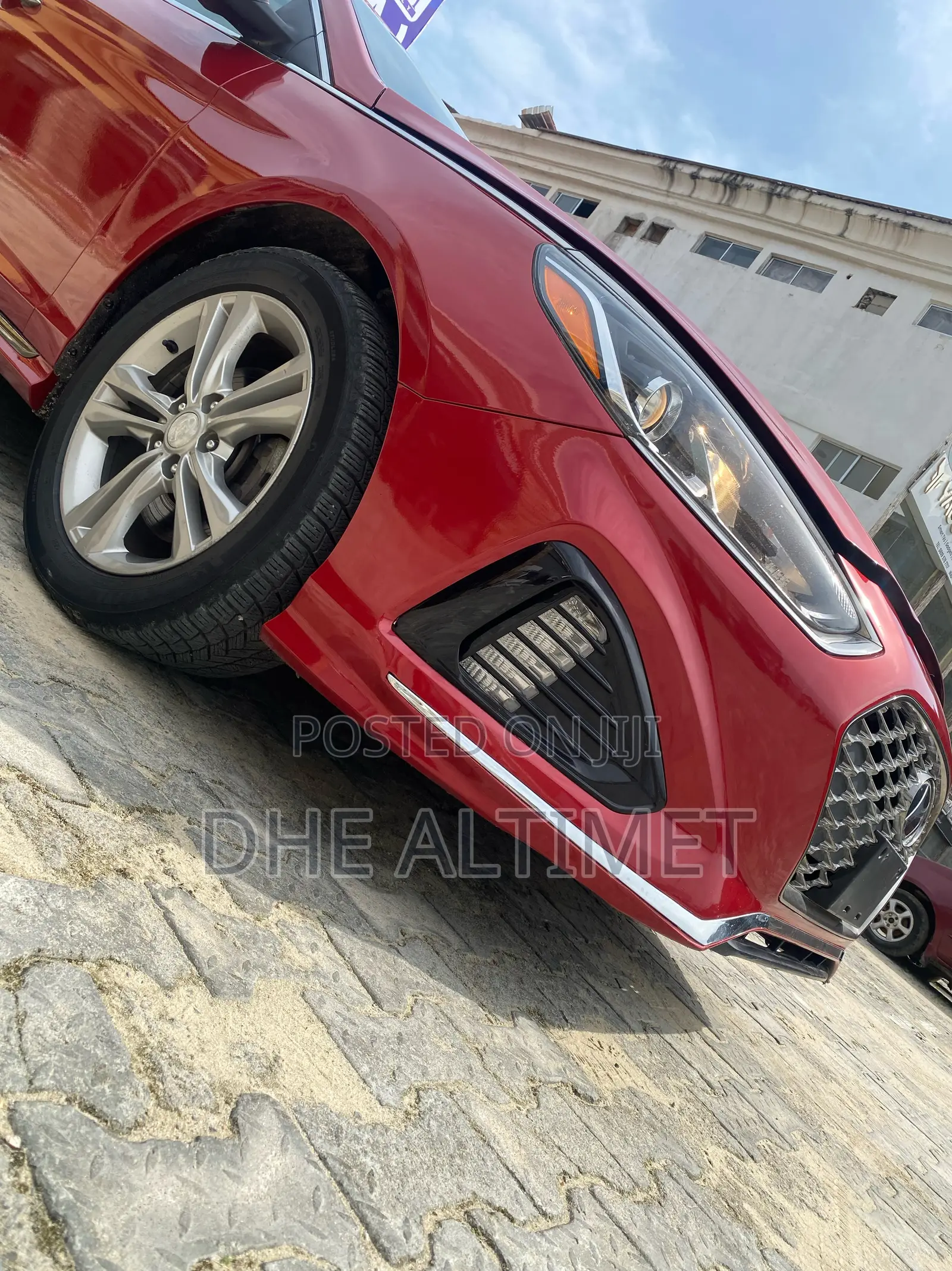 Hyundai Sonata 2018 Red