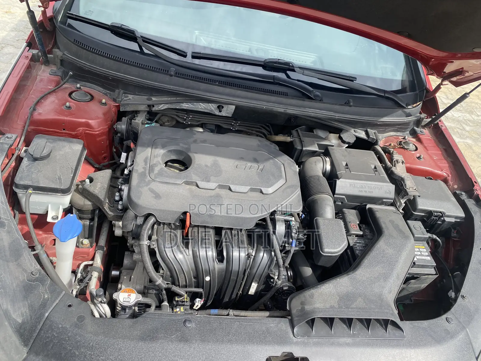 Hyundai Sonata 2018 Red