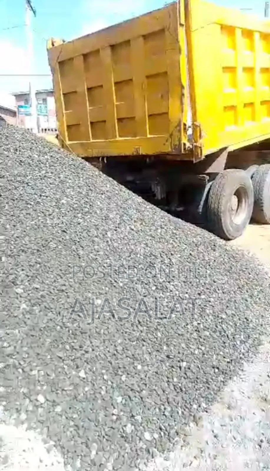 30 Tos Granite Sharp Sand Plaster Sand