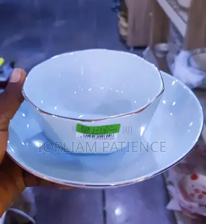 Set of Ceramic Plate and Bowl